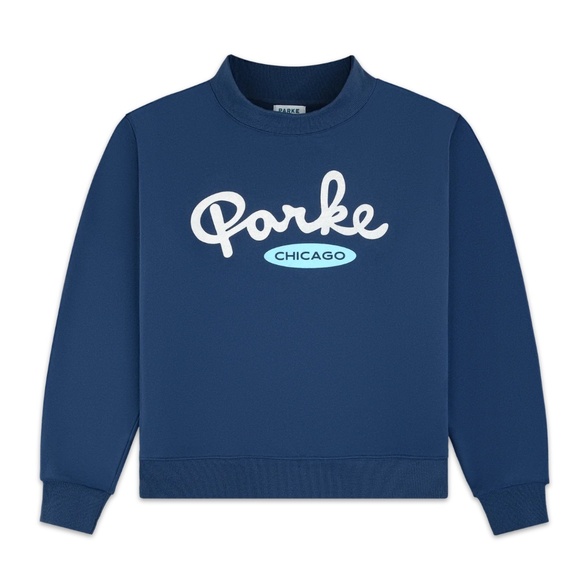 Parke Tops - PARKE Chicago Signature Mockneck NWT
